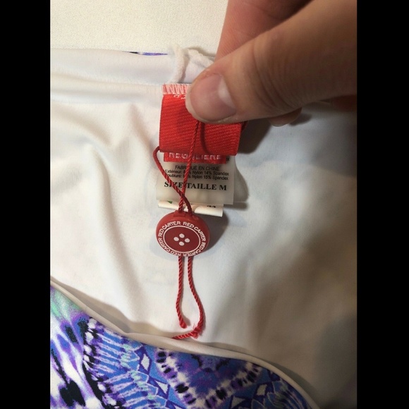 NEW Red Carter Hipster Bikini Bottom Berry Multi - Picture 5 of 8